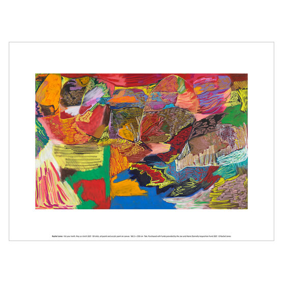 Rachel Jones lick your teeth, they so clutch art print